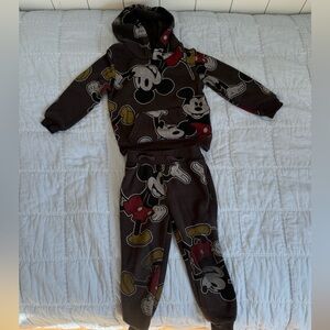 Mickey Mouse Hoodie and Pants Set
